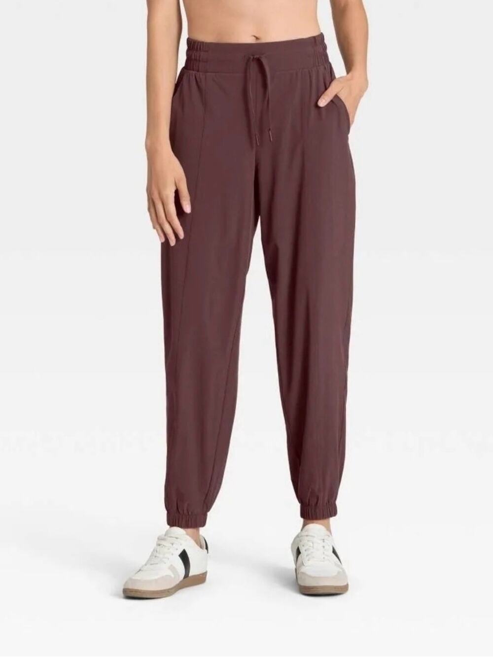 All In Motion  Women's Active Light Mid-Rise Jogger Brown Size Large NWT
